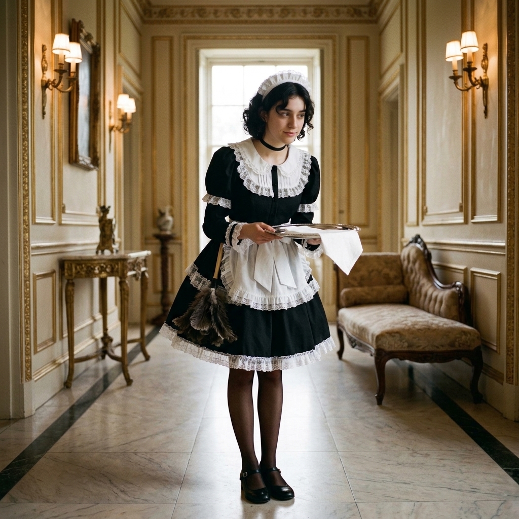 	
Chloe - La tua Sissy Maid AI personaggio virtuale Ardesia